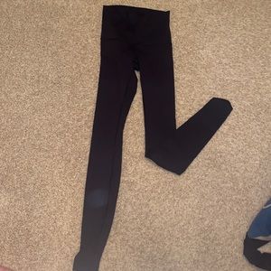 Black Lululemon leggings size 4